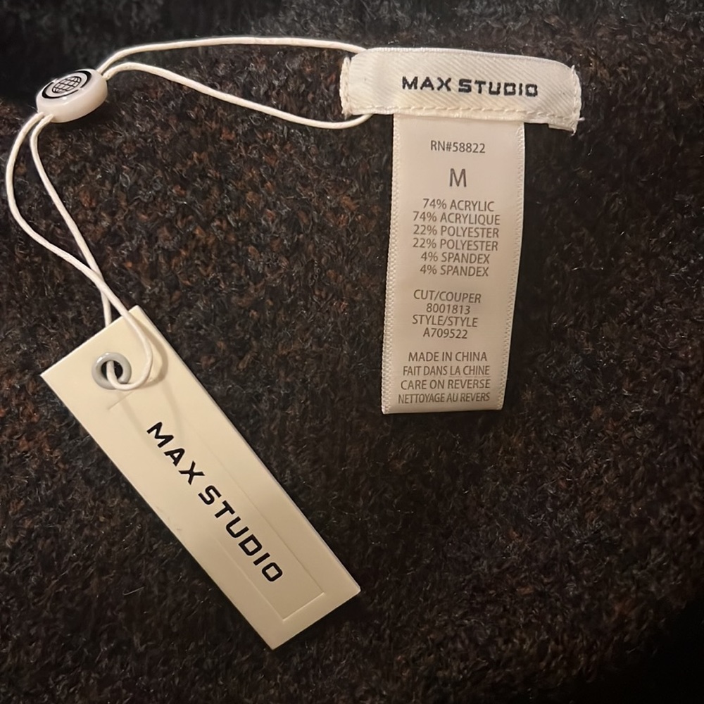 Max Studio Sweater Coat - Picture 5 of 7